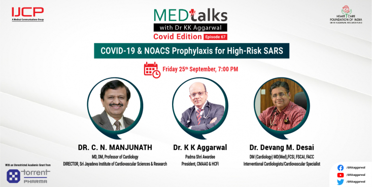Covid 19 & NOACS Prophylaxis for High-risk SARS
