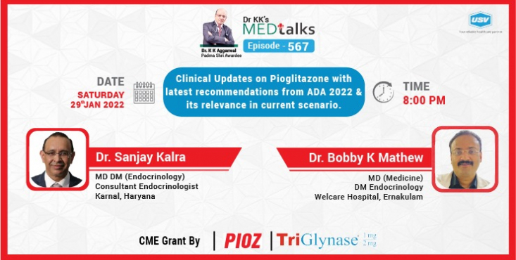Clinical Updates on Pioglitazone with Latest Recommendations From ADA 2022 & its Relevance in Current Scenario