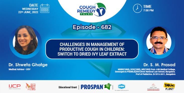Challenges in Management of Productive Cough in Children: Switch to Dried Ivy Leaf Extract