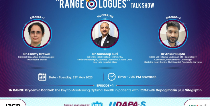 'IN RANGE' Glycemic Control: The Key to Maintaining Optimal Health in patients with T2DM with Dapagliflozin plus Sitagliptin
