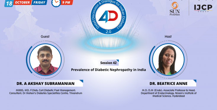 Prevalence of Diabetic Nephropathy in India