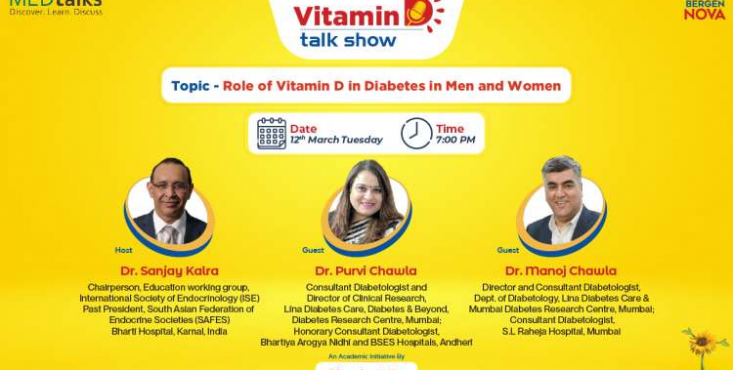 Role of Vitamin D in Diabetes in Men & Women