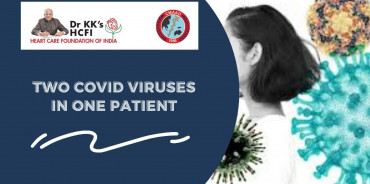 Two COVID viruses in one patient