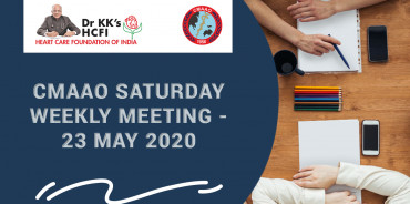 CMAAO Saturday Weekly Meeting - 23 May 2020