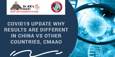 COVID 19 UPDATE Why Results are Different in China vs Other Countries, CMAAO