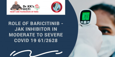 Role of Baricitinib - Jak Inhibitor in Moderate to Severe Covid 19 61/2628
