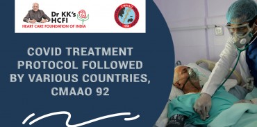 COVID Treatment Protocol followed by Various countries, CMAAO 92