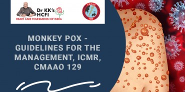 Monkey Pox - Guidelines for the management, ICMR, CMAAO 129