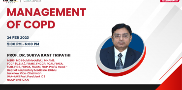 Management of Chronic Obstructive Pulmonary Disease (COPD)- With Dr. Surya Kant Tripathi