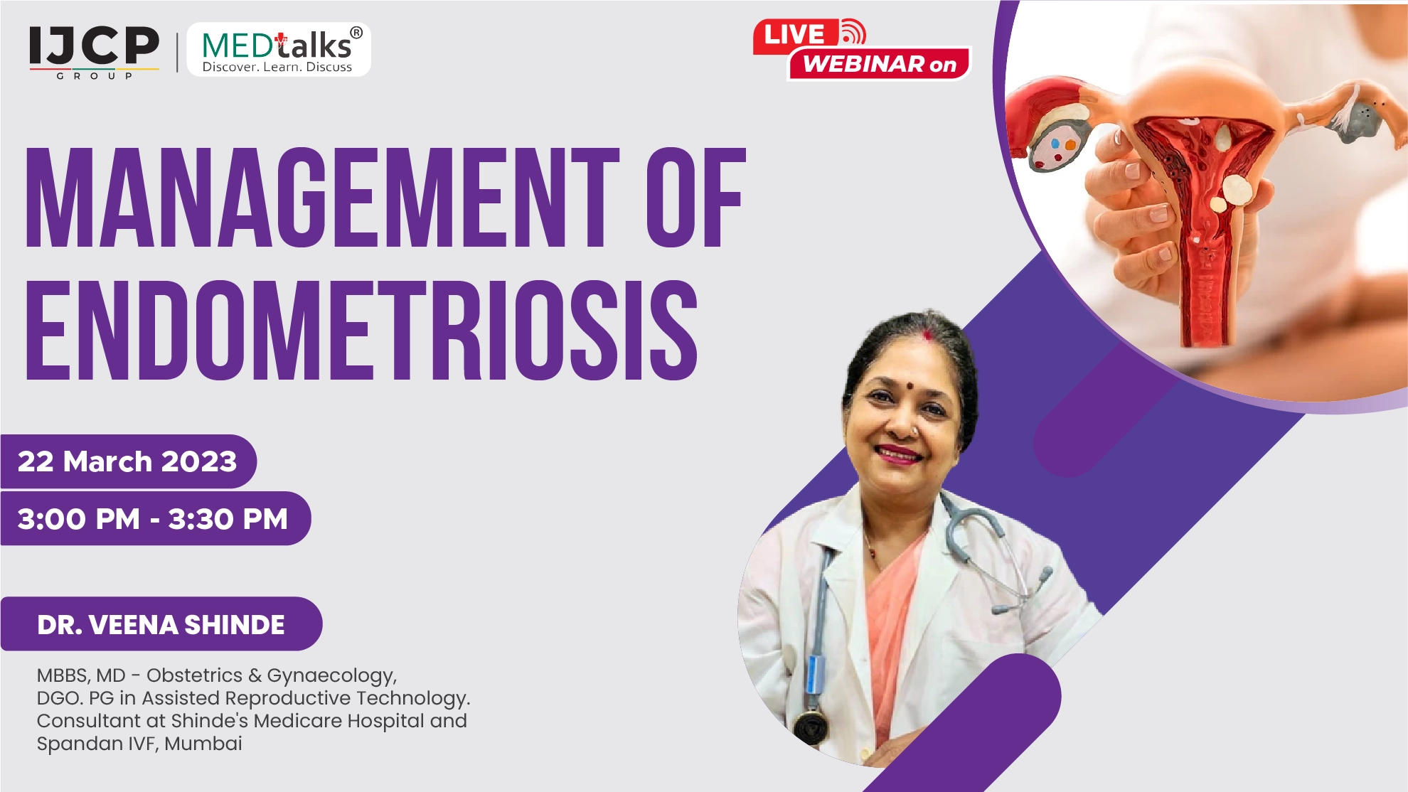 Management of Endometriosis- A Live session with Dr. Veena Shinde
