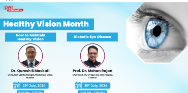 Diabetic Eye Disease ( Healthy Vision Month- July)