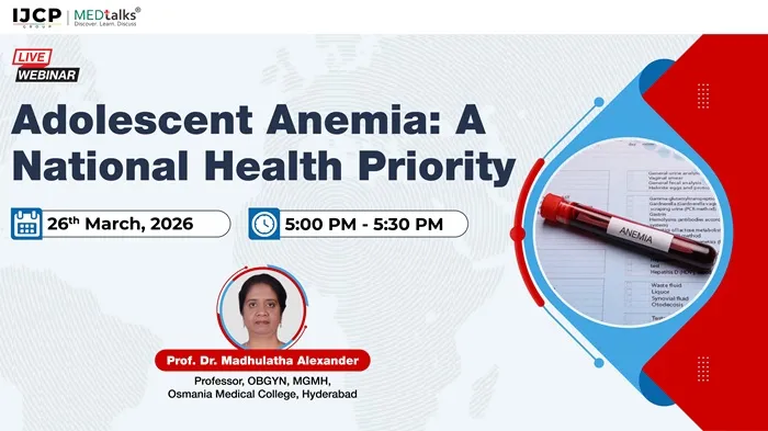 Adolescent Anemia: A National Health Priority