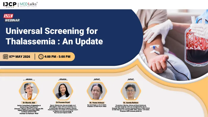 Universal Screening for Thalassemia : An Update