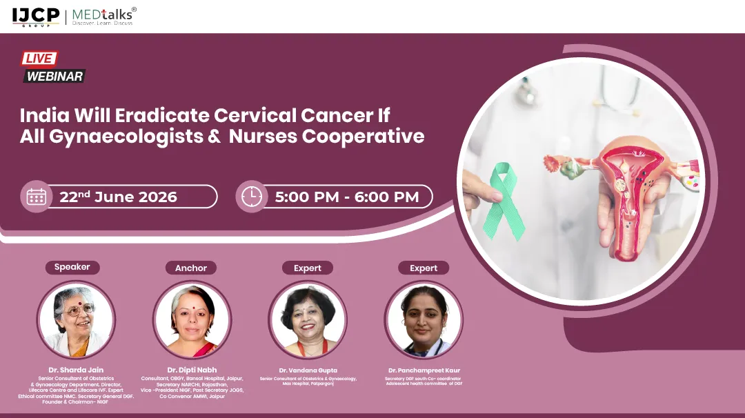 India will eradicate cervical cancer if all Gynaecologists &  nurses cooperative