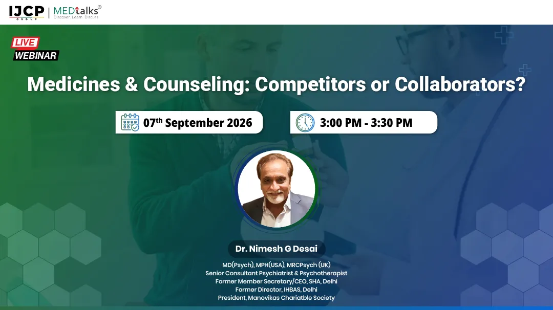 Medicines & Counseling: Competitors or Collaborators?