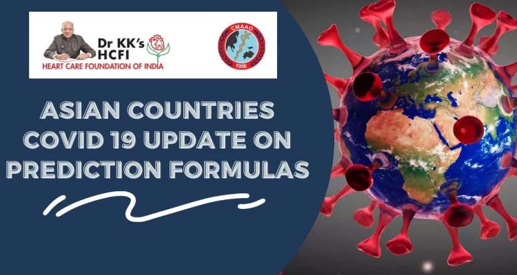 Asian Countries COVID 19 Update on Prediction Formulas