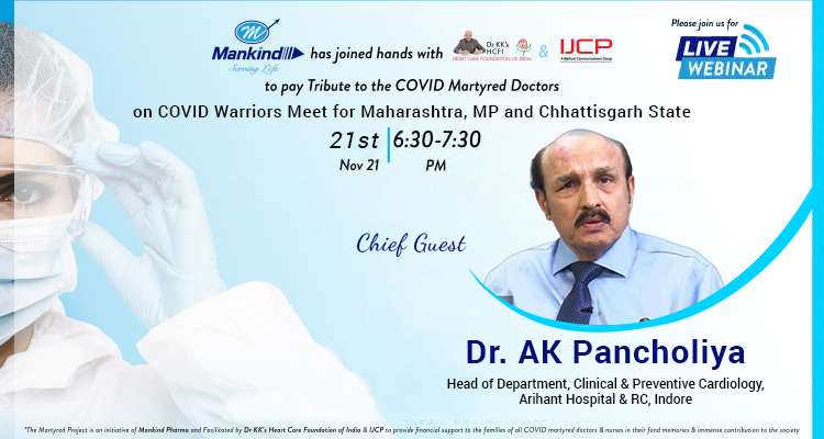 Covid Warriors Meet for Maharashtra, MP and Chhattisgarh State- Dr KK's HCFI Initiative