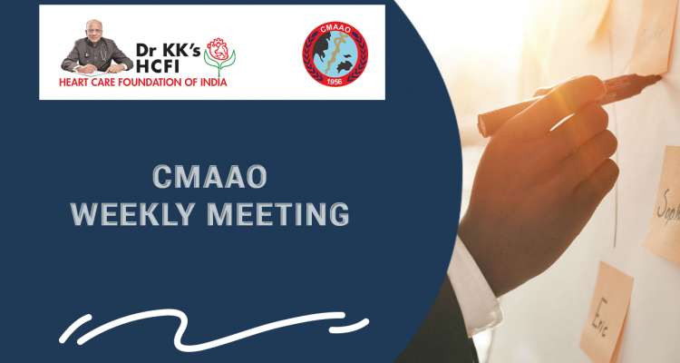 CMAAO Weekly Meeting Update- An Update