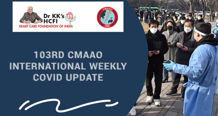 CMAAO meeting on 103rd CMAAO International Weekly COVID Update