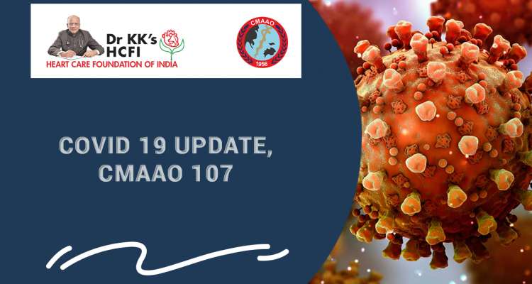 COVID 19 Update, CMAAO 107- A Discussion