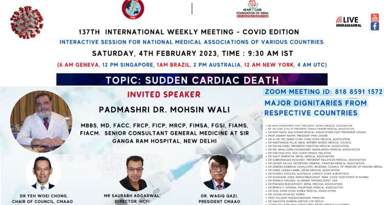 A Discussion on Sudden Cardiac Death