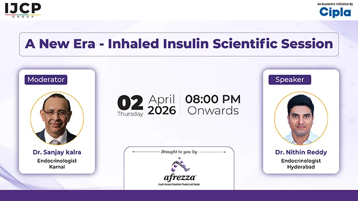 A New Era - Inhaled Insulin Scientific Session | Live Webinar | Medtalks