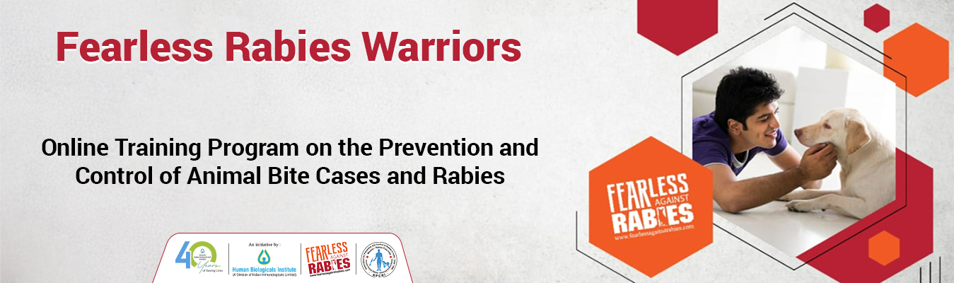 Online Training Program on the Prevention and Control of Animal Bite Cases and Rabies