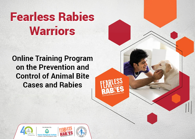 Online Training Program on the Prevention and Control of Animal Bite Cases and Rabies