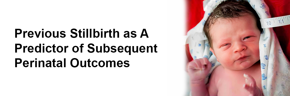 Previous Stillbirth as a Predictor of Subsequent Perinatal Outcomes