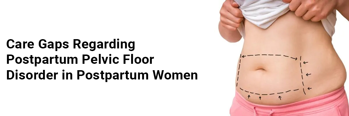 Care Gaps Regarding Postpartum Pelvic Floor Disorder in Postpartum Women 