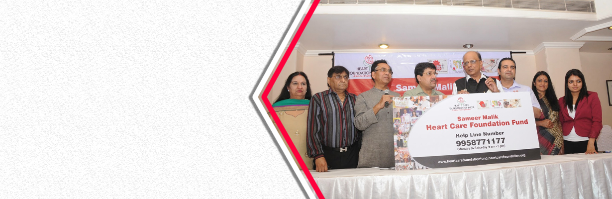 Dr K K Aggarwal - Sameer Malik Heart Care Foundation Fund to Support Free Heart Care Interventions.
