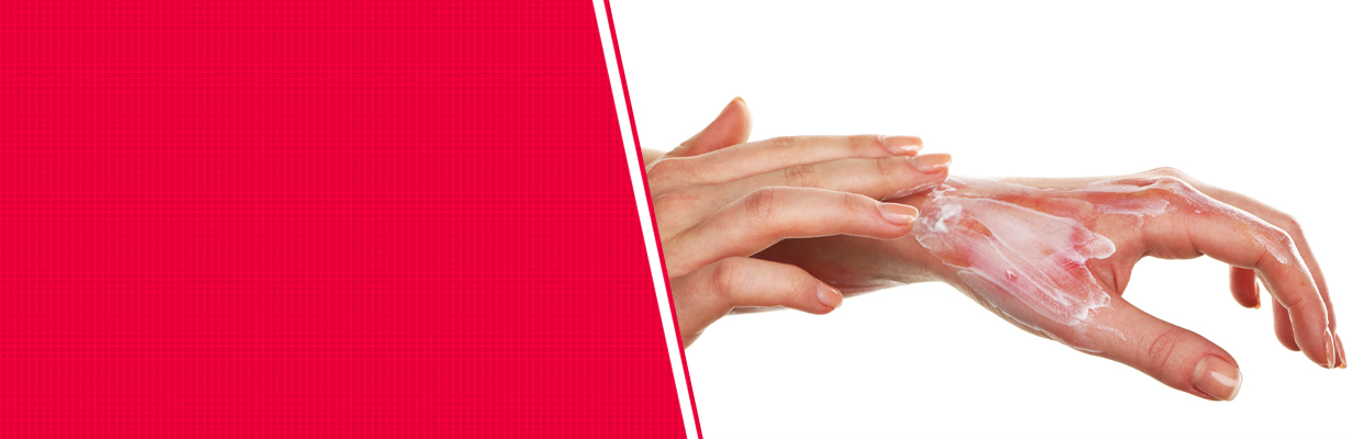 How do you treat a superficial burn?