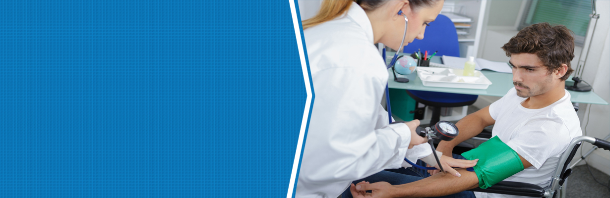 In a patient with paralysis is the acute rise in blood pressure treated?