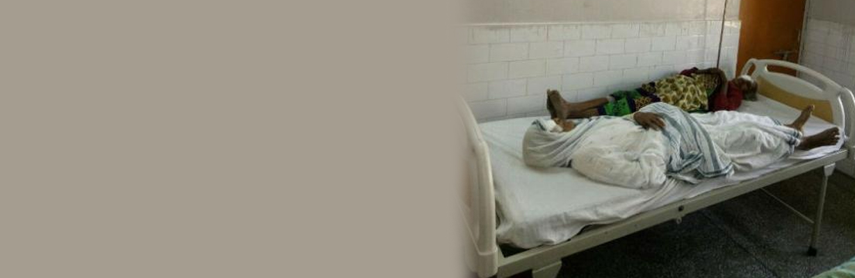 Is it right for a hospital to admit two patients in one bed?