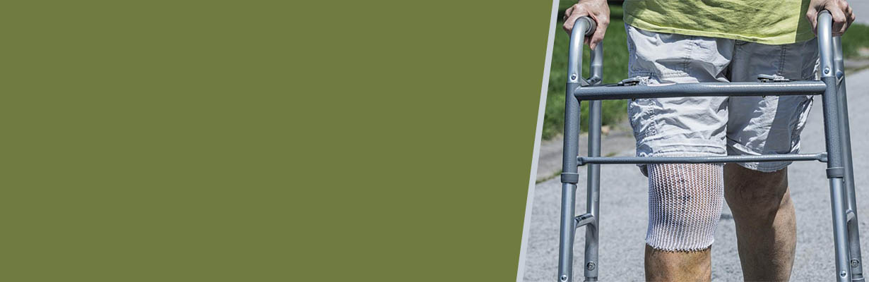 Is there a need for walker, crutches, or cane or other help after knee replacement surgery?