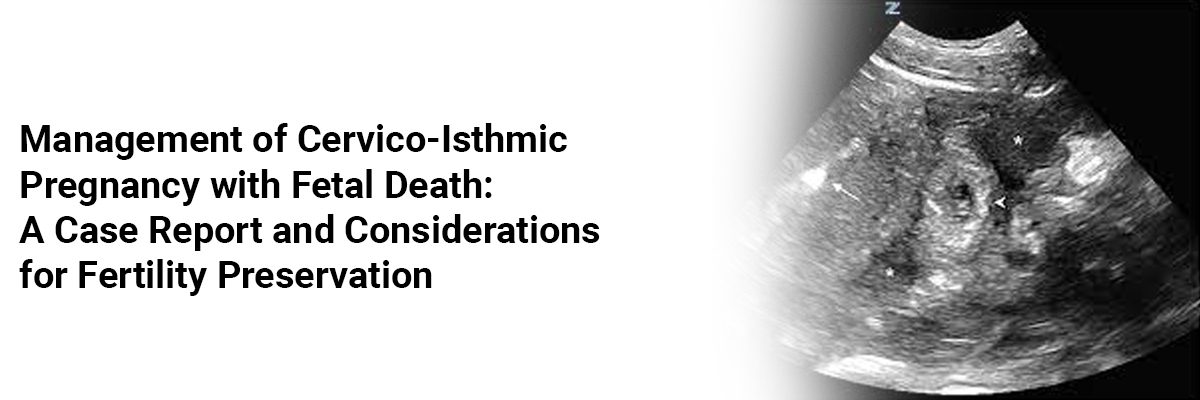 Management of Cervico-Isthmic Pregnancy with Fetal Death: A Case Report and Considerations for Fertility Preservation