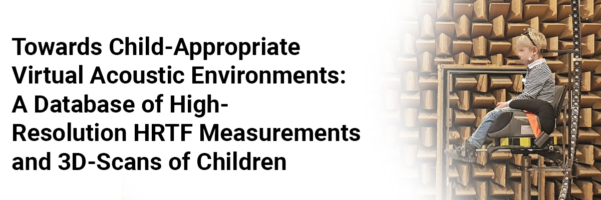 Towards Child-Appropriate Virtual Acoustic Environments: A Database of High-Resolution HRTF Measurements and 3D-Scans of Children