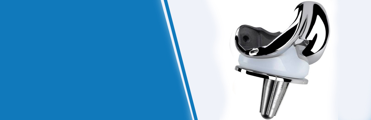 What is complete knee cobalt-chromium implant?