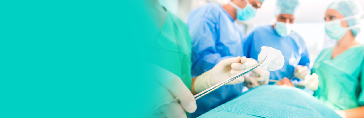 What might have caused an infection at the site of surgery?