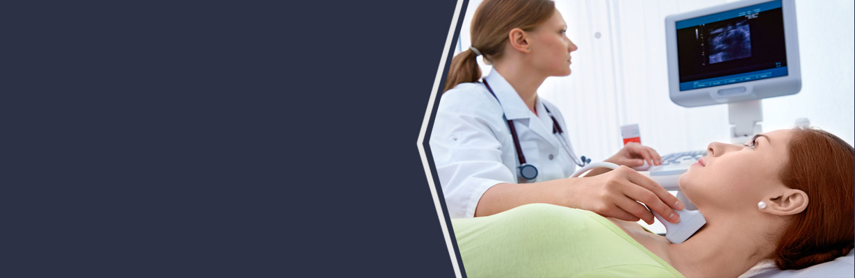 What tests should a gp perform if we suspects enlargement of thyroid gland?