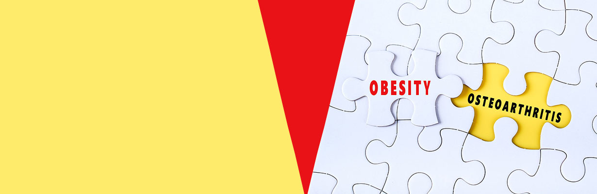 What is the link of obesity with osteoarthritis?