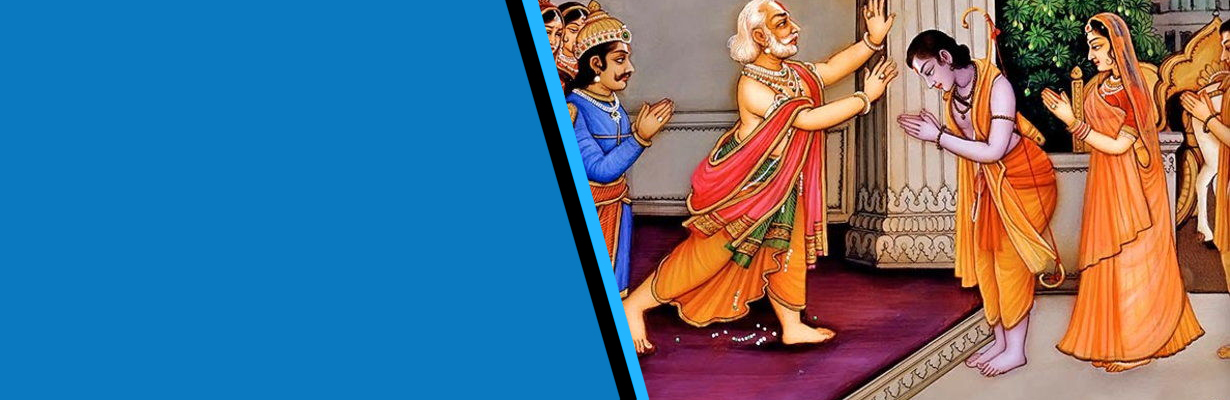 Who was Raja Dasrath in Dr K K Aggarwals adwait Ramayana ?