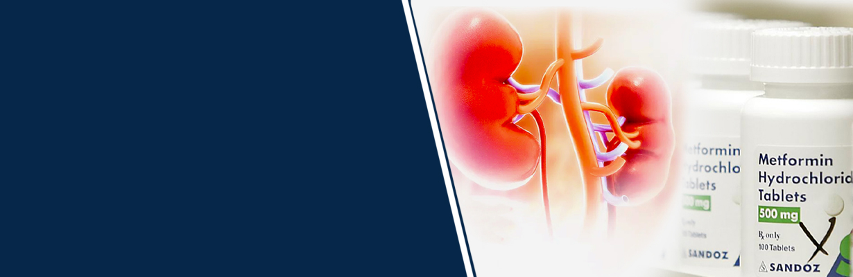 Can metformin be used in diabetic kidney disease?