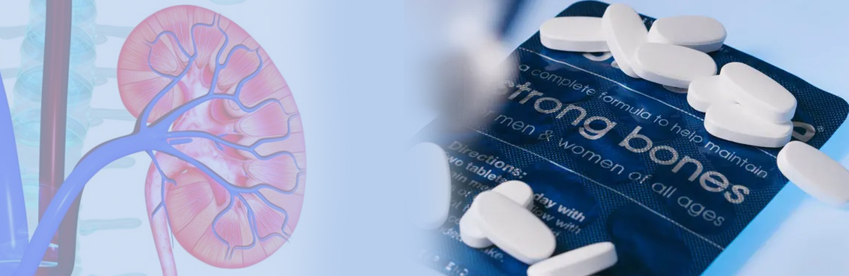 Can CKD patients be given calcium?