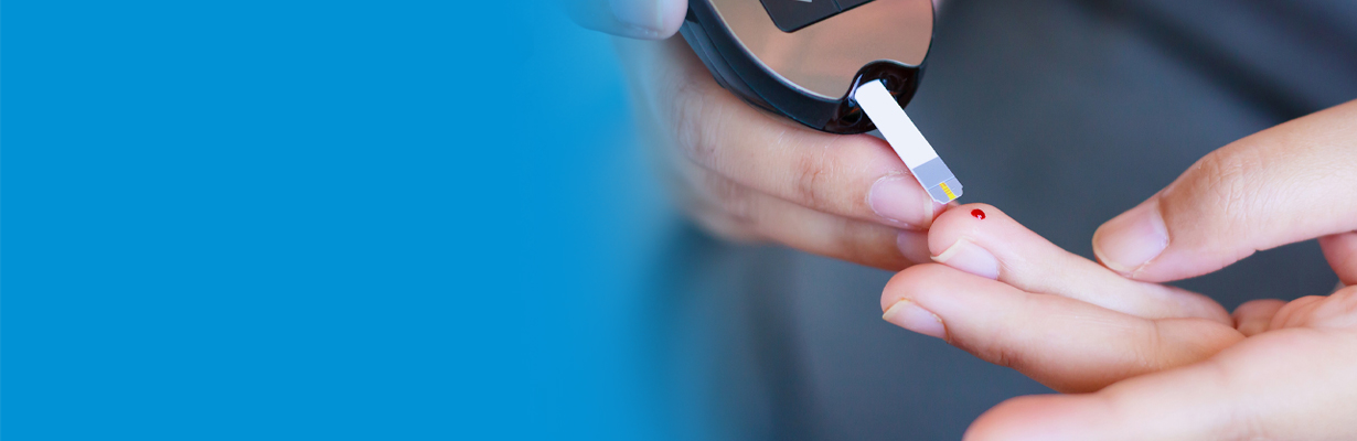 Can we use syringe needles for doing finger blood sugar test?