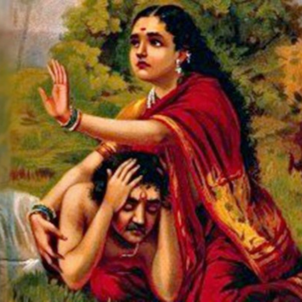 What is the description of Savitri Satyavan in our mythology?