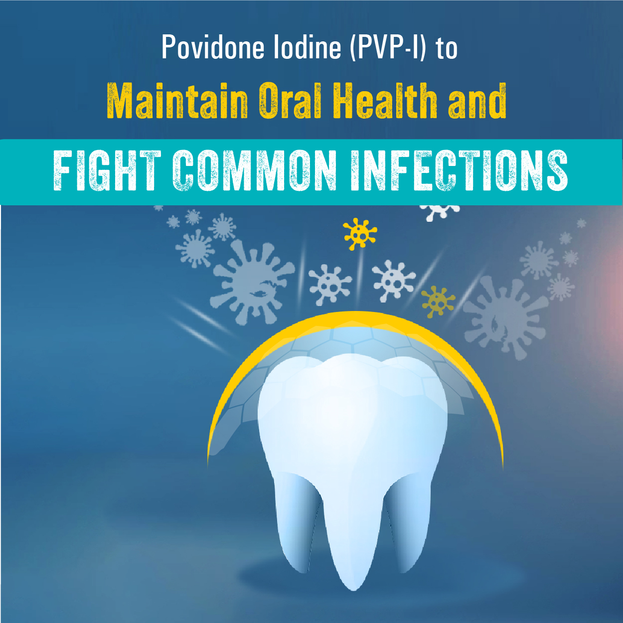 Povidone Iodine (PVP-I) To Maintain Oral Health And Fight Co...