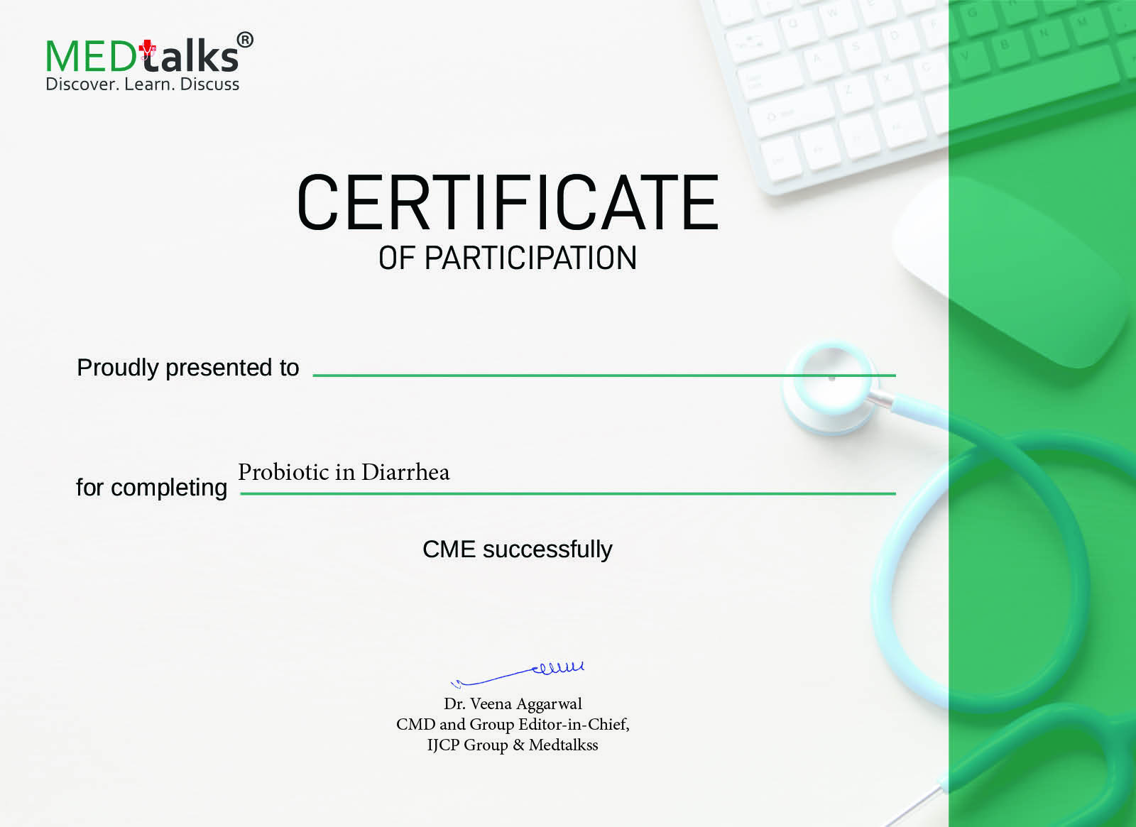 Probiotic in Diarrhea
