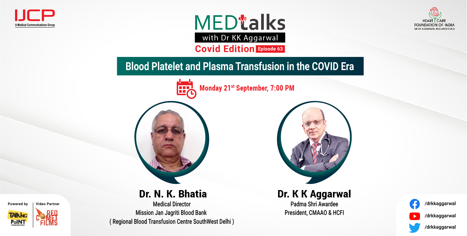 Blood Platelet and Plasma Transfusion in the COVID Era