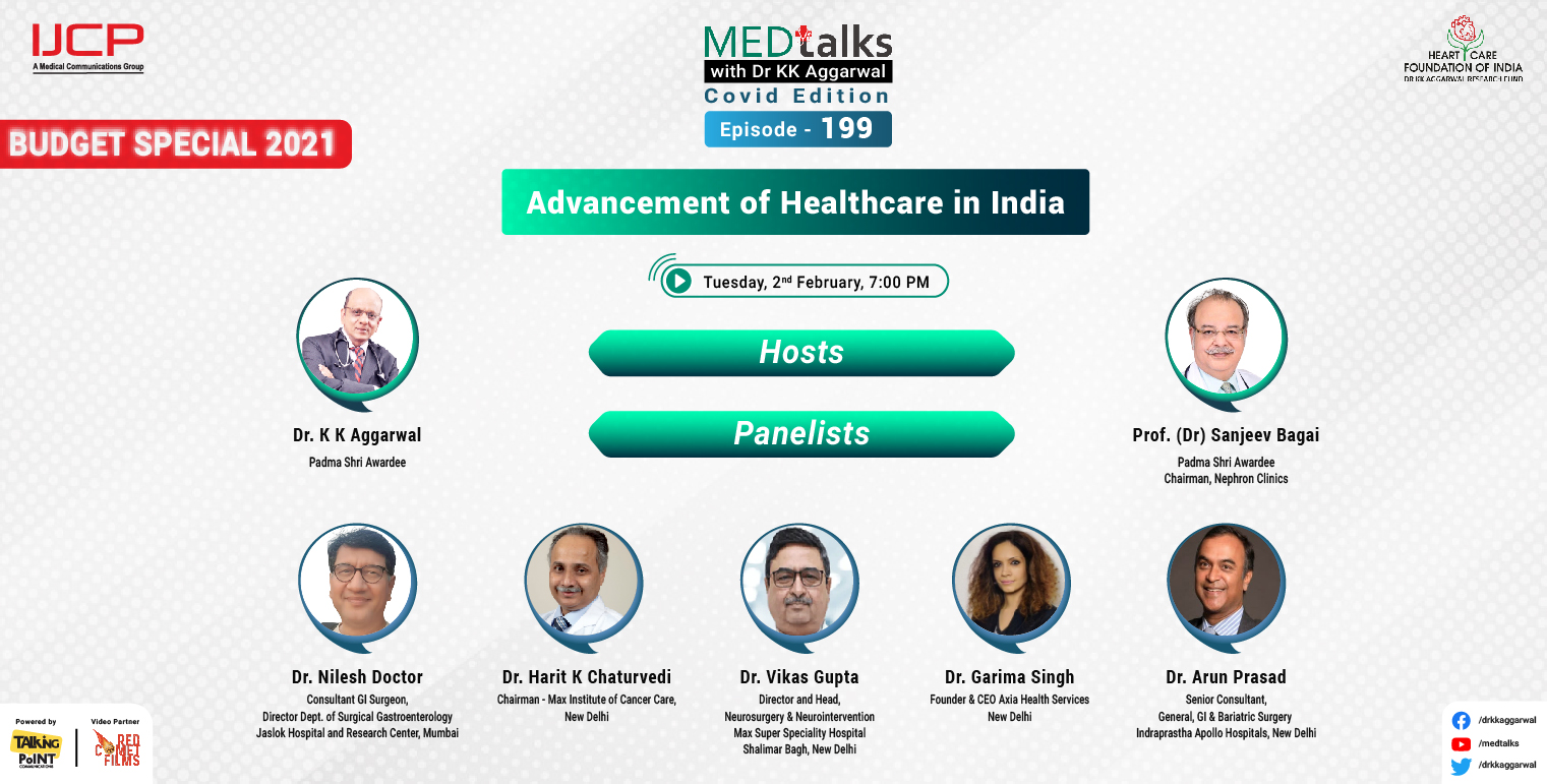 Advancement of Healthcare in India